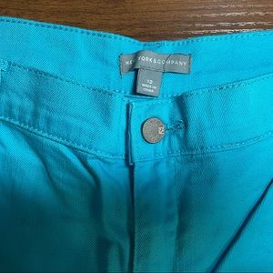 New York and Company- Light Blue Denim Shorts